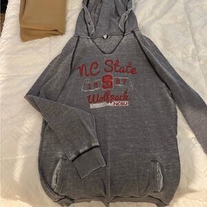 NC State Women's Gray Hoodie